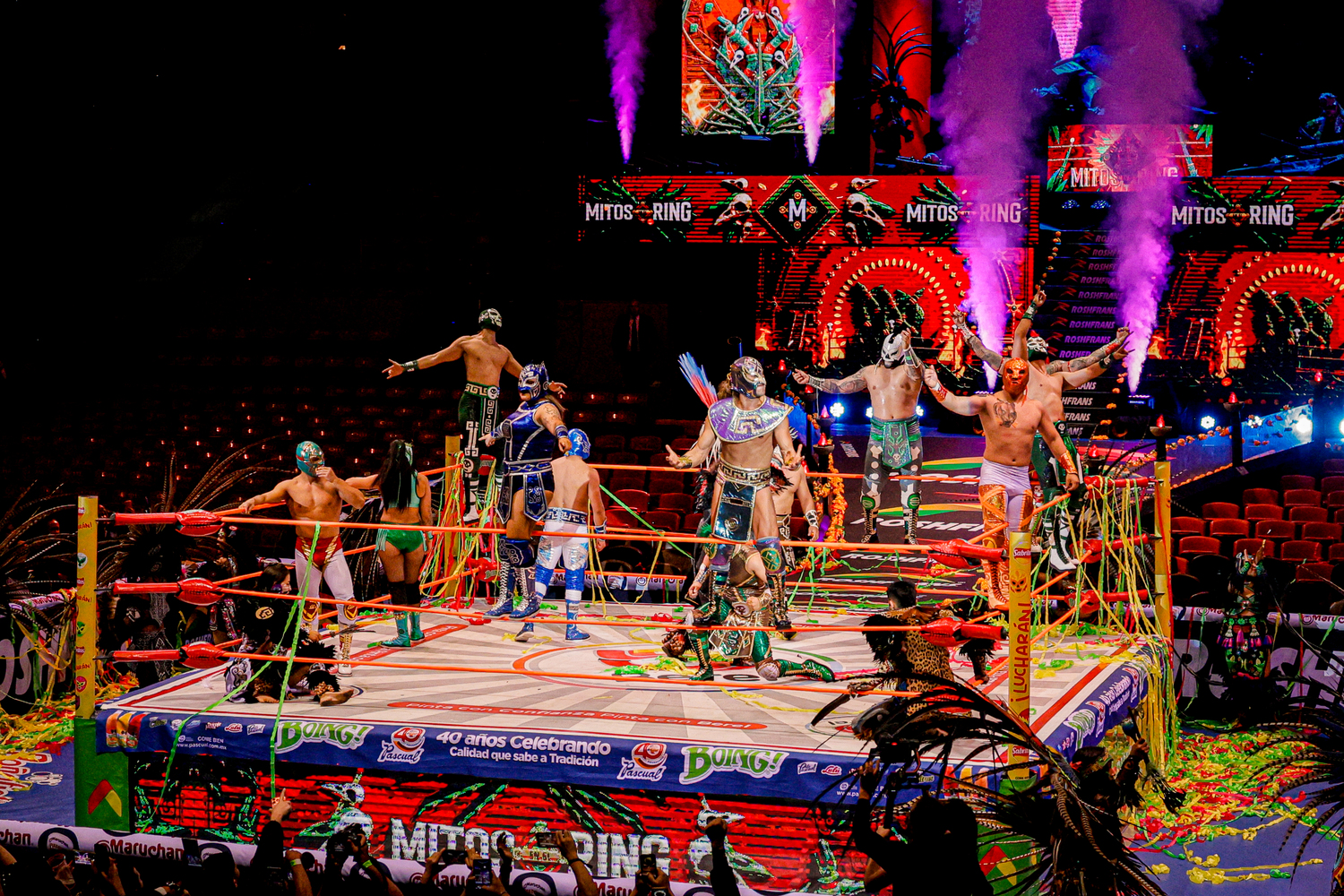 Mitos en el Ring — Arena México
